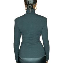 Load image into Gallery viewer, Biarritz Shoulder Pad Turtleneck
