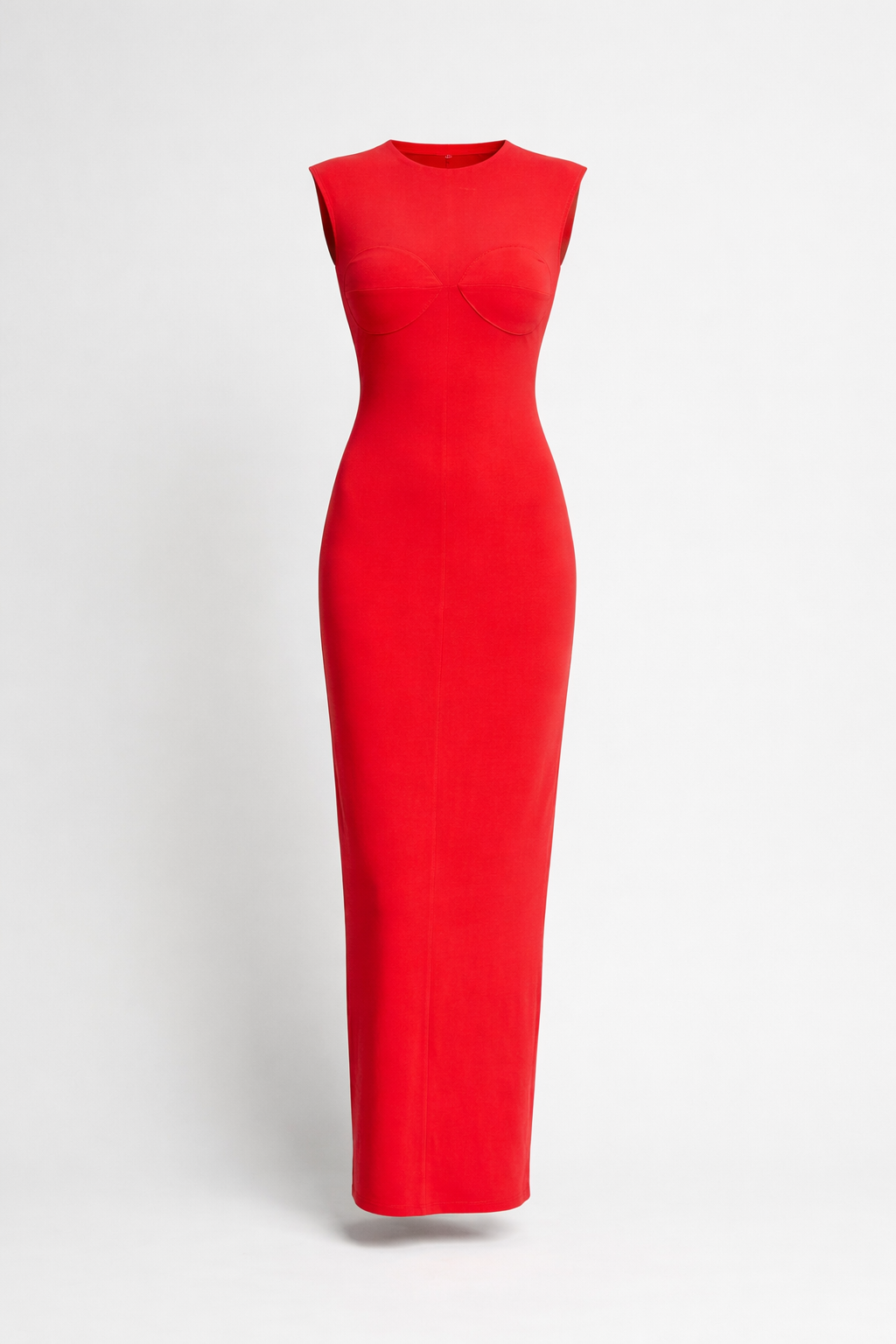 Biarritz Sculpted Shoulder Maxi Dress