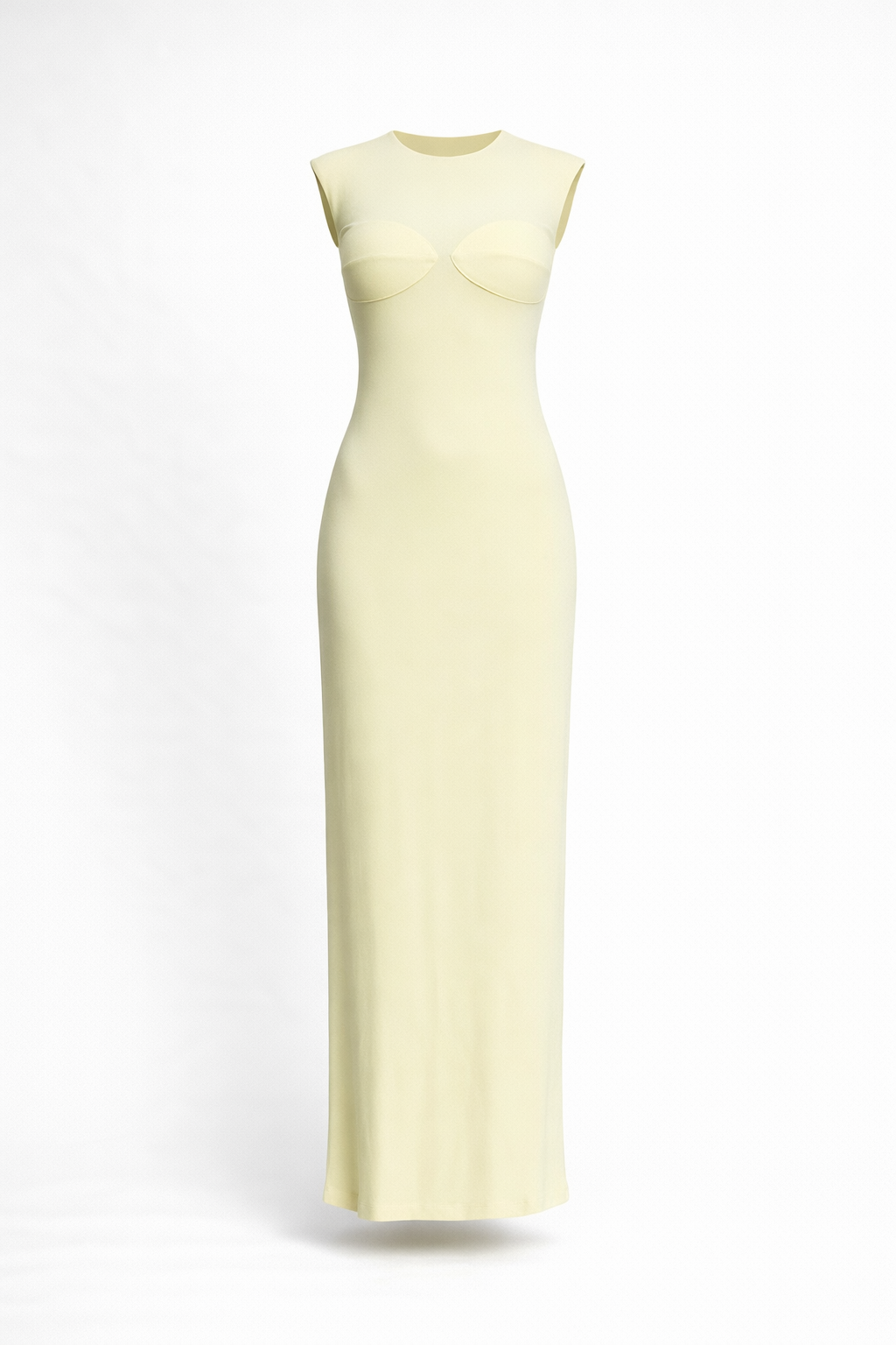 Biarritz Sculpted Shoulder Maxi Dress