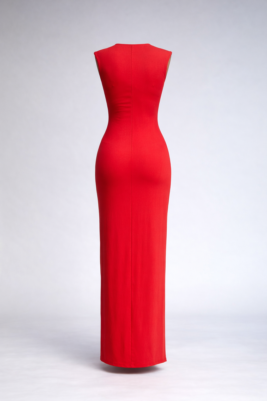 Biarritz Sculpted Shoulder Maxi Dress