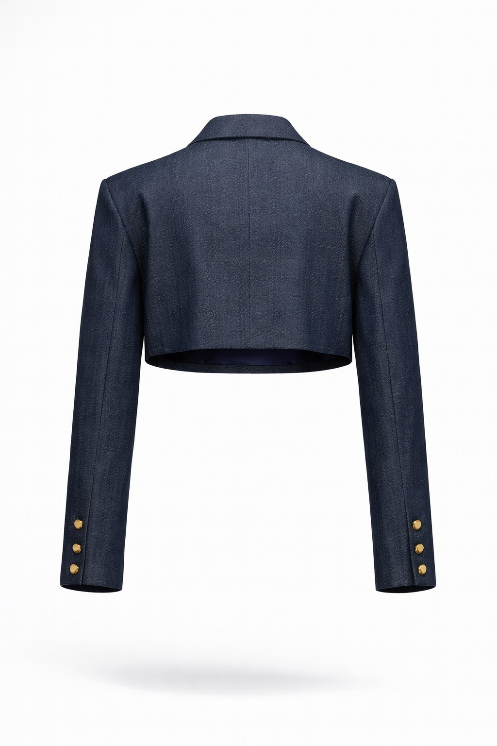 Sarlat Cropped Denim Blazer