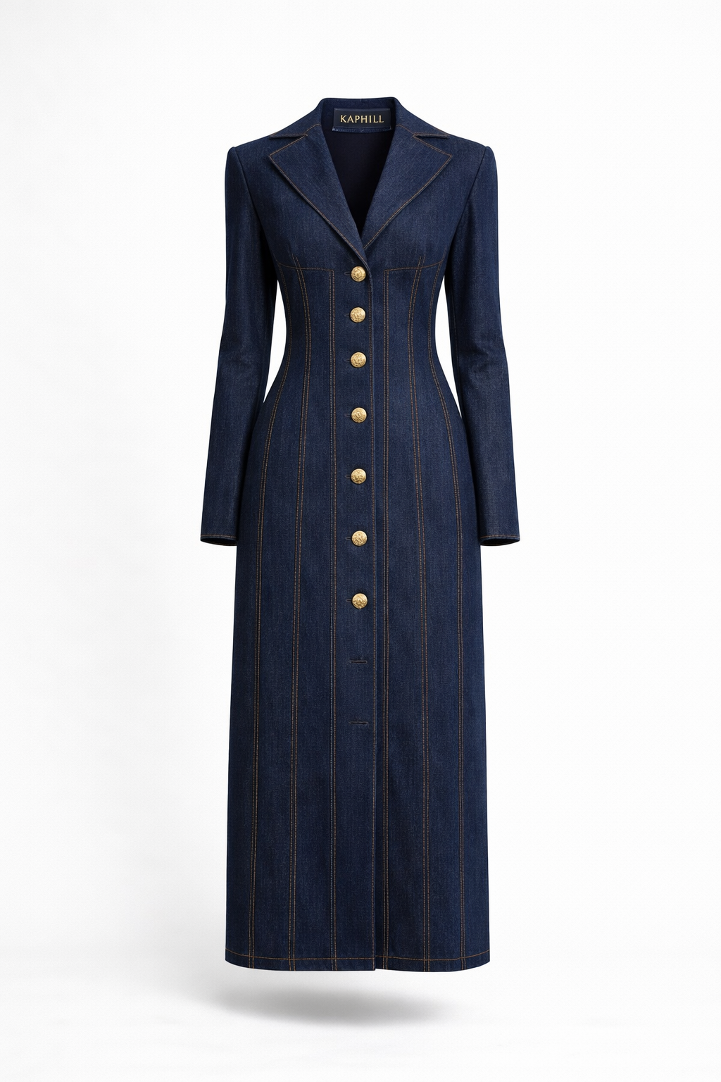 Jean Hourglass Denim Dress- Made to Order