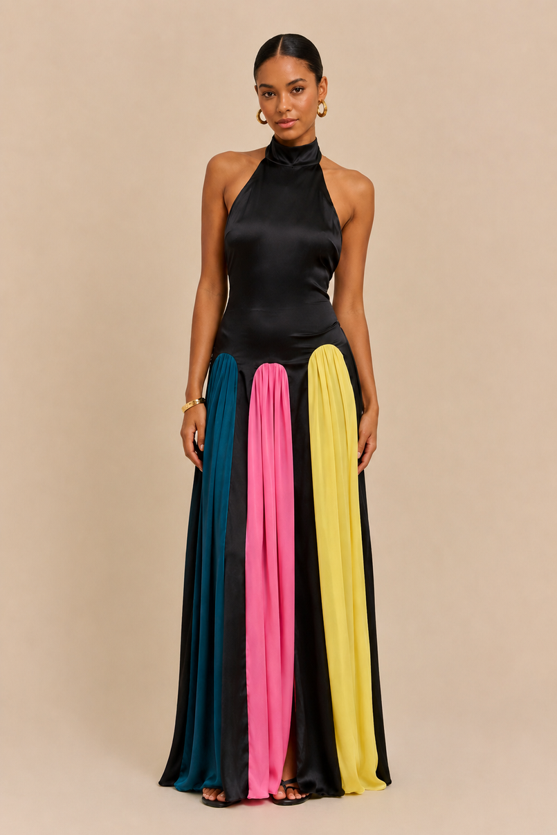 Antibes Silk Inset Gown- Made to Order